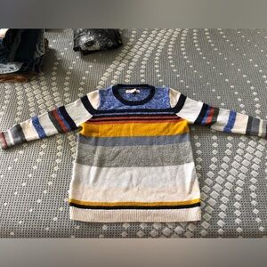 Petite Small LOFT striped sweater